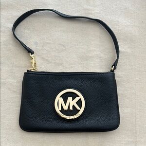 Michael Kors Black Wristlet